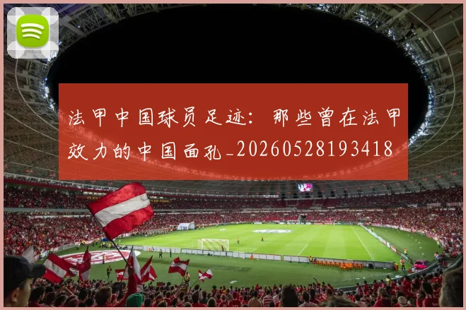 法甲中国球员足迹：那些曾在法甲效力的中国面孔_20260528193418